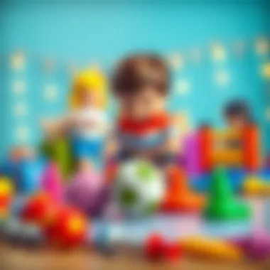 Creative play options encouraging physical activity in young kids