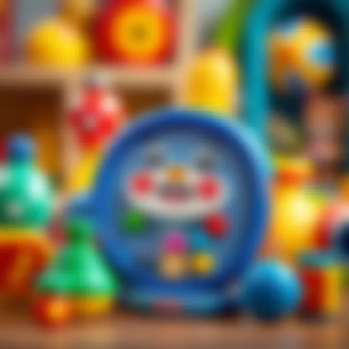 Colorful educational toys for infants