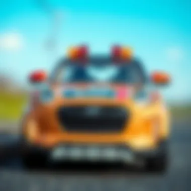 Technical features of an electric car for children