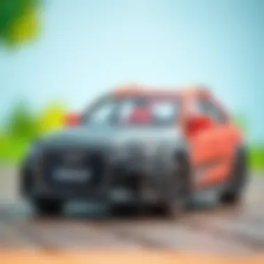 Educational Audi toy set for skill development