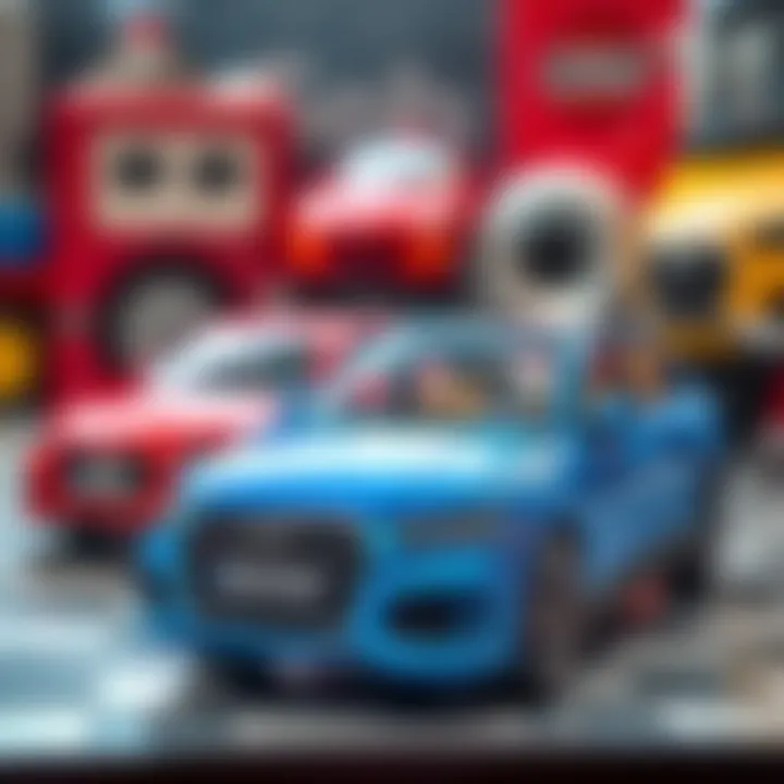 Exploring Audi Toy Quality High-quality Audi toys showcasing vibrant colors and materials