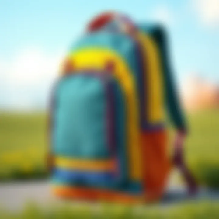 Functional backpack with ergonomic design