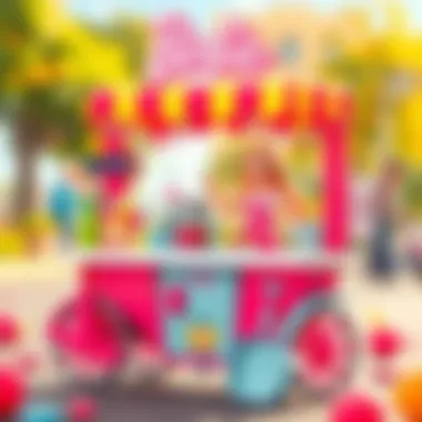 Educational benefits of the Barbie food cart in child development