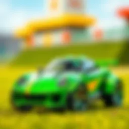 Creative toy car design