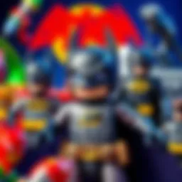 Diverse range of Batman toys showcasing creativity
