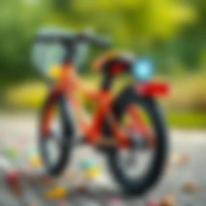 Safety features of children's bicycles highlighted