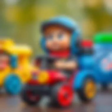 Age-appropriate Bruder toys