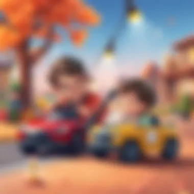 Parent and child exploring safety tips for remote-controlled cars