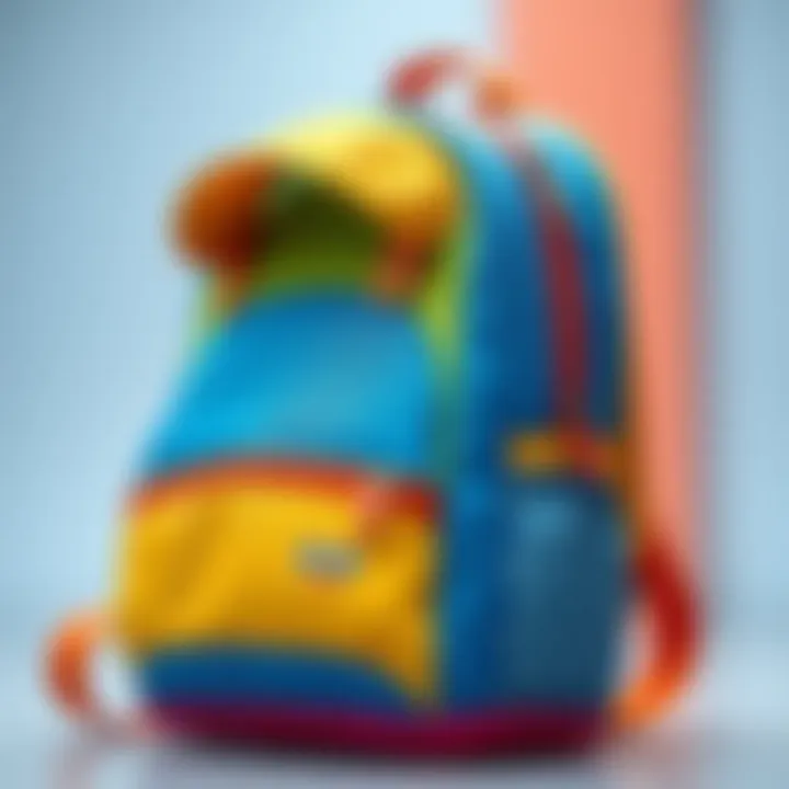 Ergonomic design features in children's backpacks