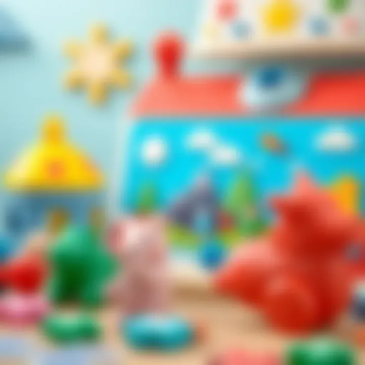 Parents selecting educational toys