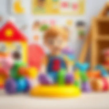 Colorful educational toys that support emotional growth in children