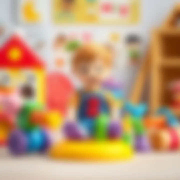 Colorful educational toys that support emotional growth in children