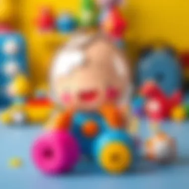 Emotional growth through engaging and colorful toys