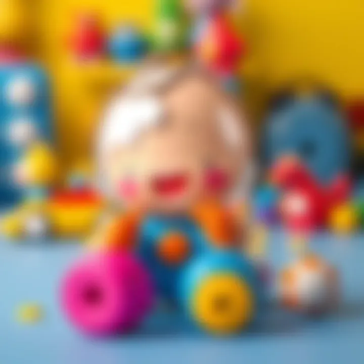 Emotional growth through engaging and colorful toys