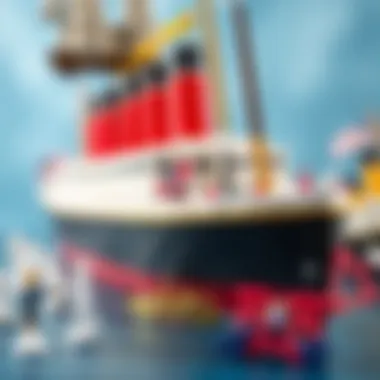A comparison of various toy Titanic models available in the market