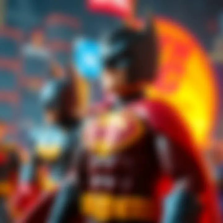 A rich tapestry showcasing the history of DC heroes