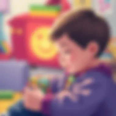 Educational Features of Digital Watches Child engaging with a digital watch featuring educational games