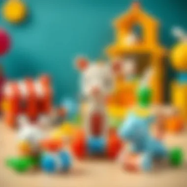 Different age-appropriate toys