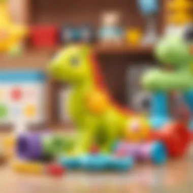 Colorful educational toys for infants