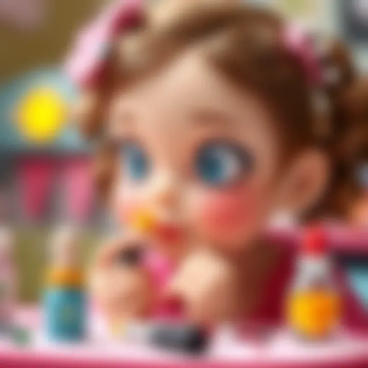 Educational aspects of makeup play for children