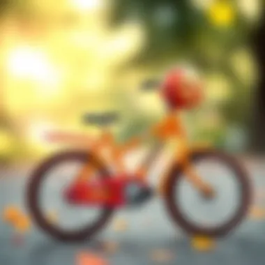 Educational benefits of finger bicycles illustrated