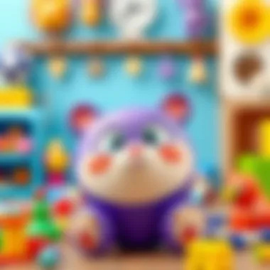 Educational toys promoting learning and development in children