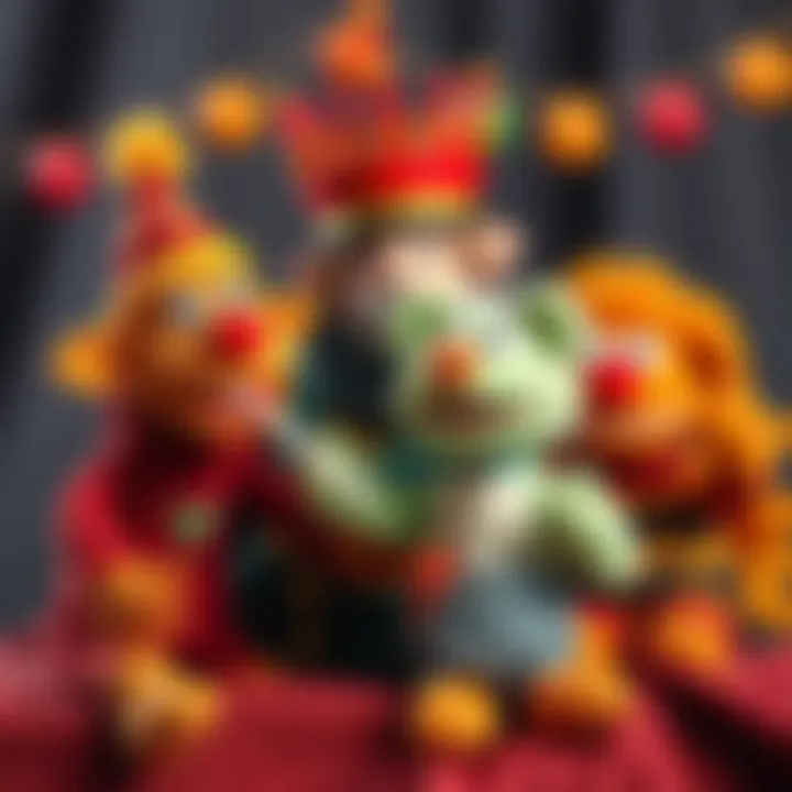 Puppets being used in storytelling sessions, enhancing imagination