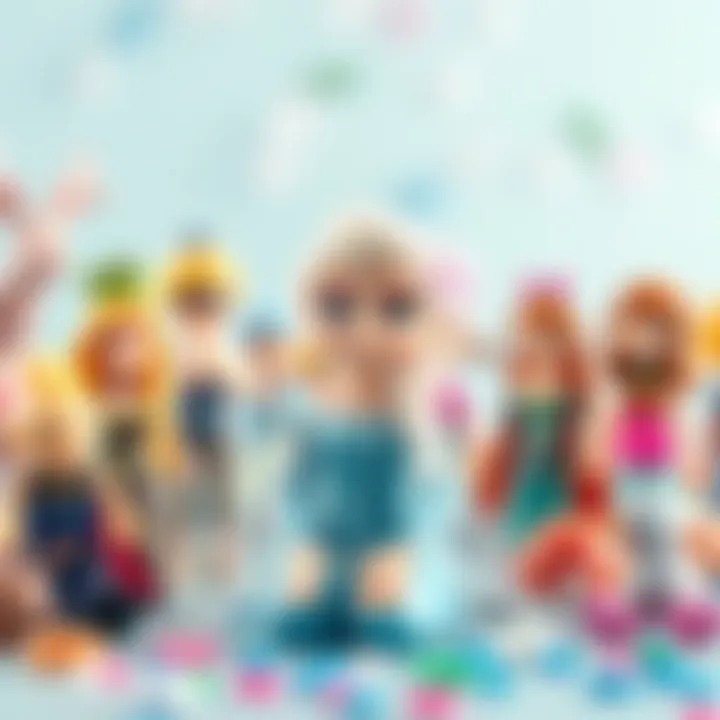 Variety of Elsa toys promoting creativity and learning