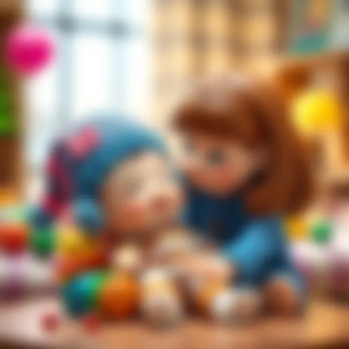 Emotional bonding between parent and infant