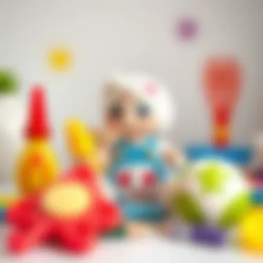 Fun art activity with safe materials for toddlers