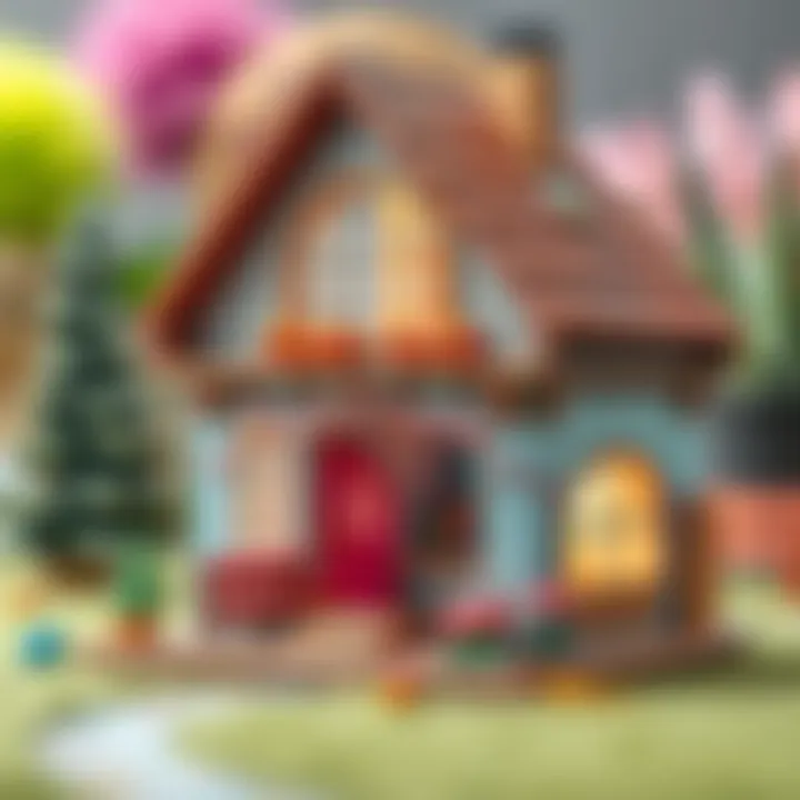 Finished shoe box house project