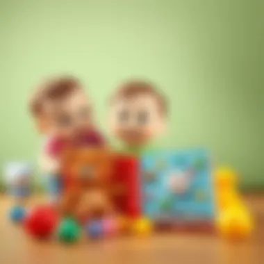 Guiding Parents in Choosing the Right Activity Books Parents selecting educational toys and books