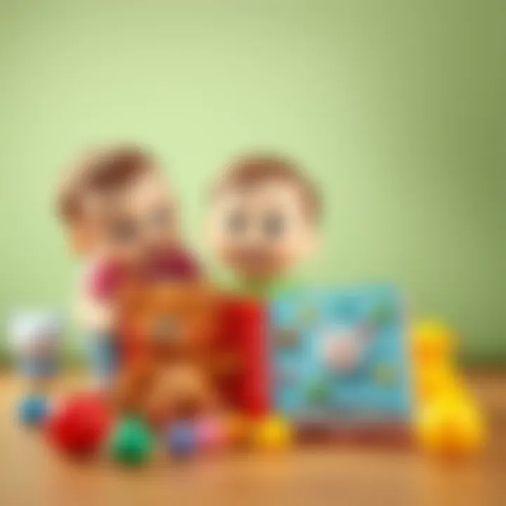 Guiding Parents in Choosing the Right Activity Books Parents selecting educational toys and books