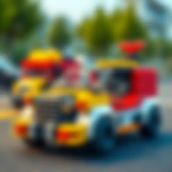 Functional design of Lego vehicles