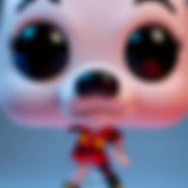 Close-up of a rare Funko Pop Disney figure