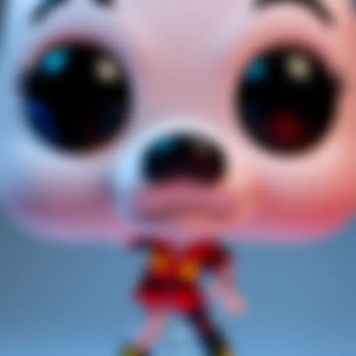 Close-up of a rare Funko Pop Disney figure