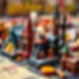 Detailed overview of Harry Potter board game components