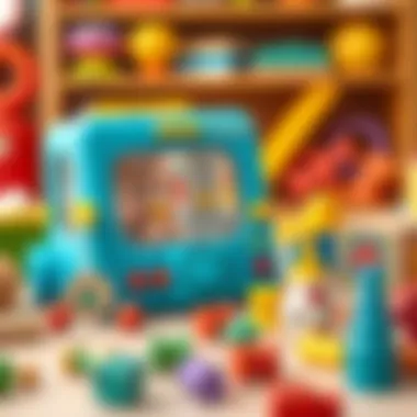 Colorful educational toys that promote learning