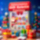 Interactive gift selection interface