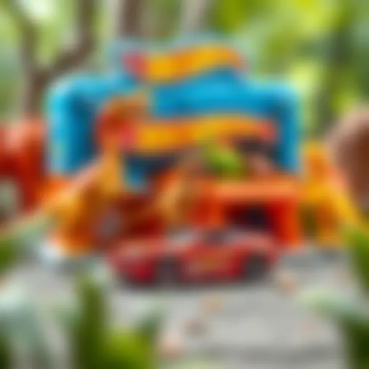 Educational benefits of Hot Wheels Dinosaur Garage for children