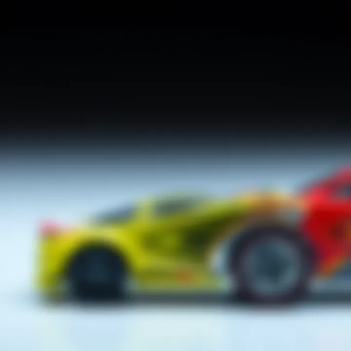 Comparison of performance metrics of different Hot Wheels wheels