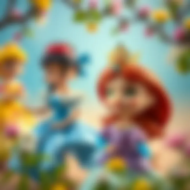 Impact of animated princesses on child development