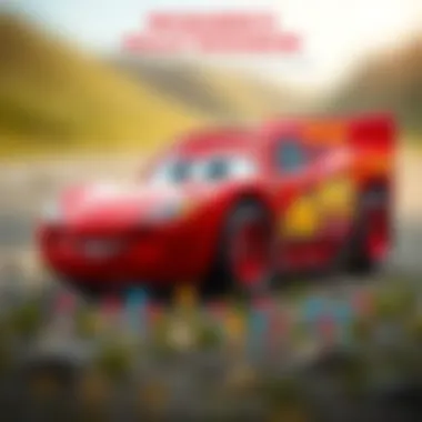 Impact on Children's Development Infographic detailing the impact of McQueen characters on children's development