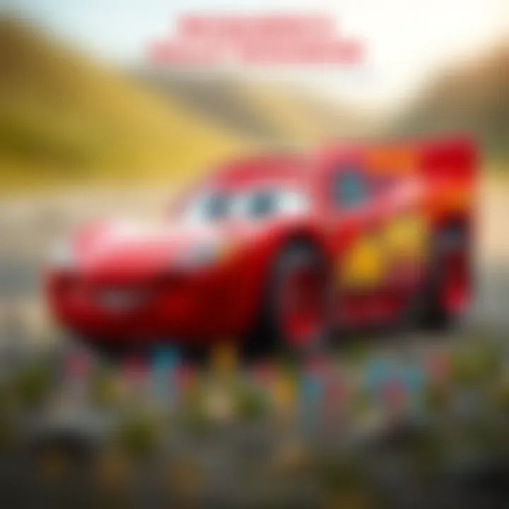 Impact on Children's Development Infographic detailing the impact of McQueen characters on children's development