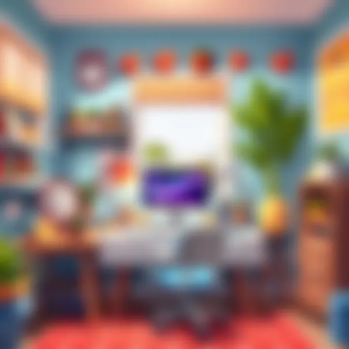 An Inspiring Workspace for Creativity Inspiring workspace for creating heartfelt DIY gifts