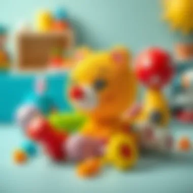 Safe and engaging toys for early childhood development