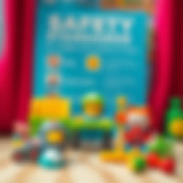 Safety standards displayed for children's toys