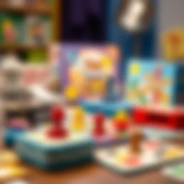 A variety of fun and educational board games