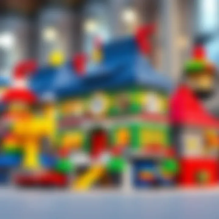 Diverse Lego building possibilities