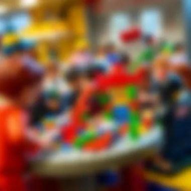 Collaborative Lego building experience